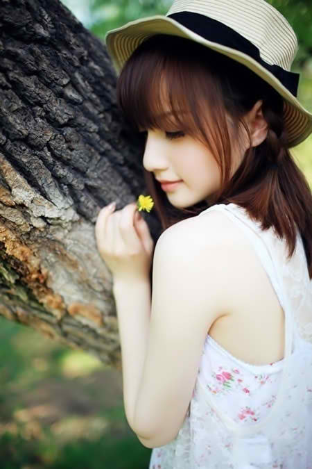 红衣少女